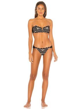 Pily Q Lace Bandeau Bikini Top